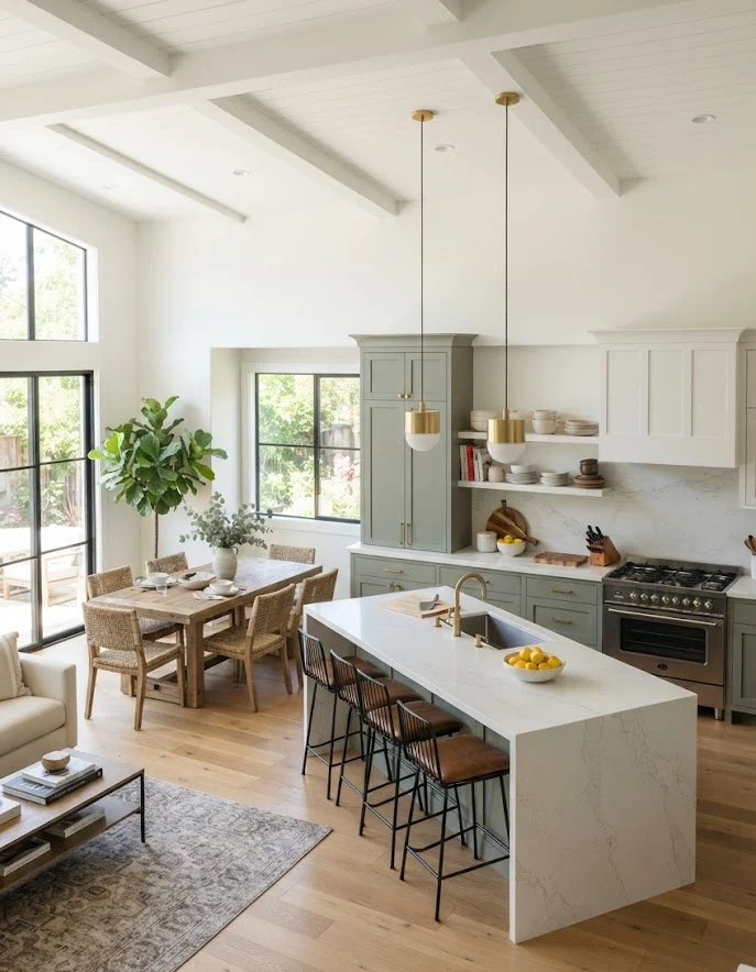 Open Concept Kitchen Layout