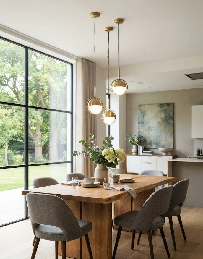 Pendant Lighting for Clean Modern Style