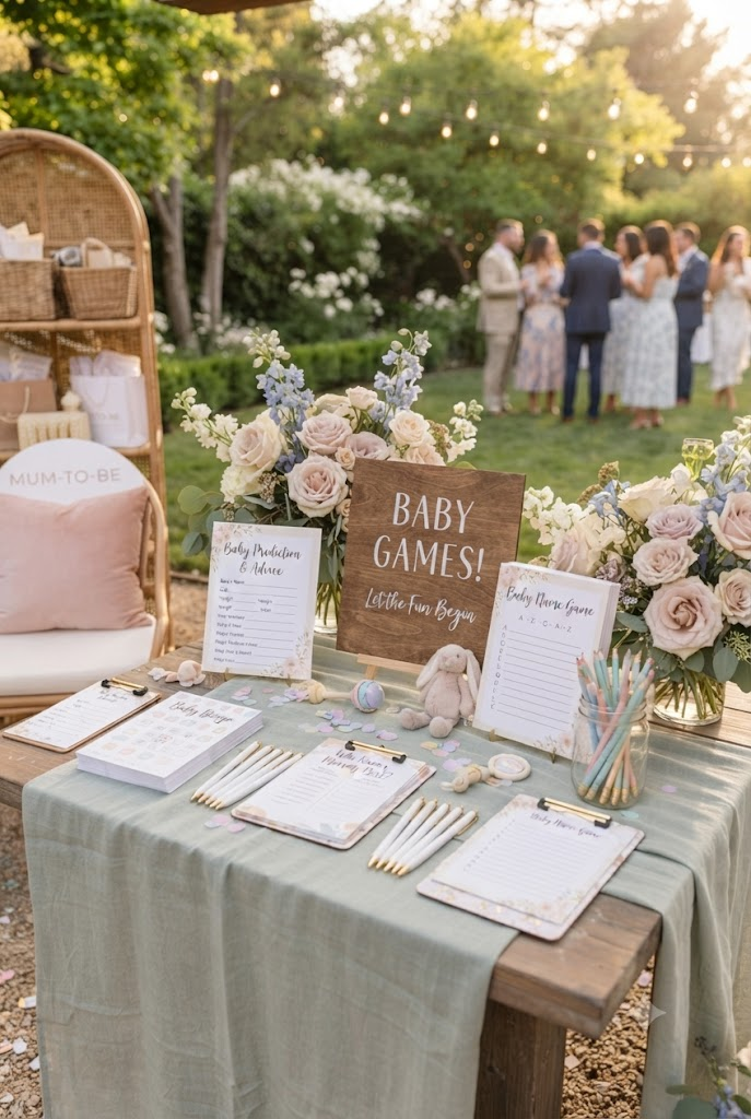 Plan Fun Baby Shower Games