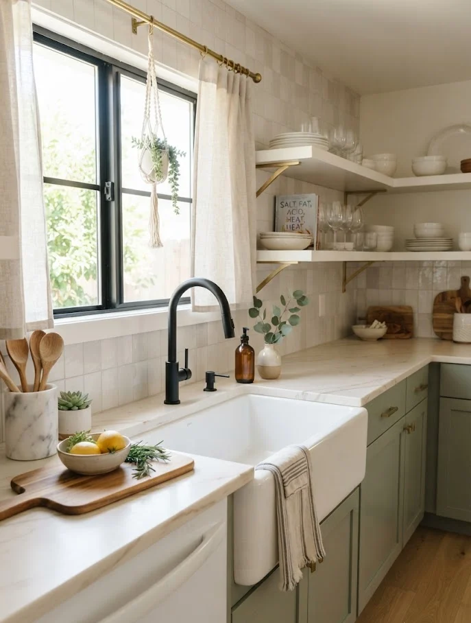 Replace Your Sink and Faucet for a Modern Finish