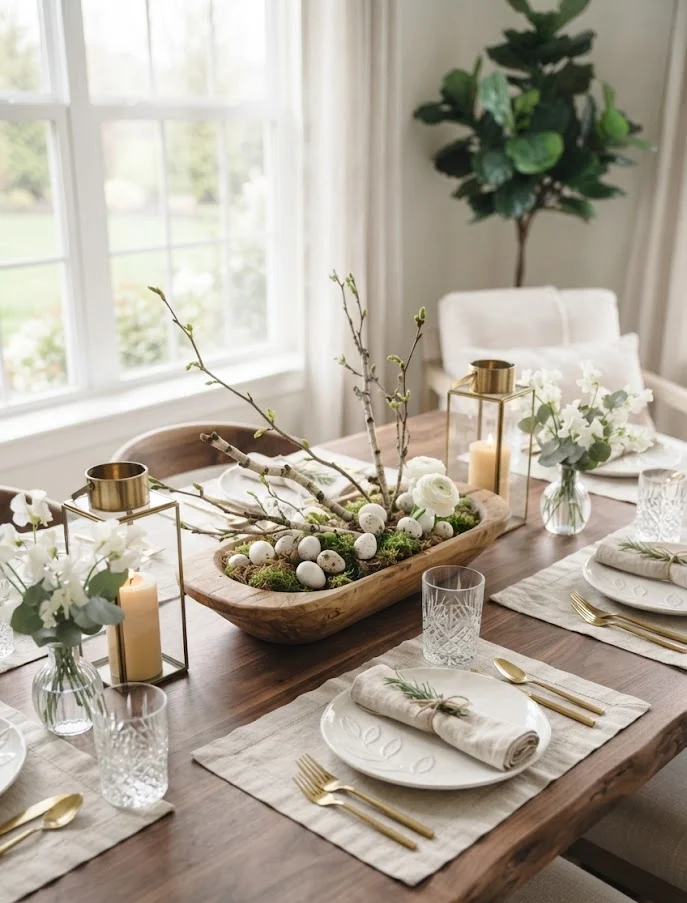 Seasonal Kitchen Table Decor