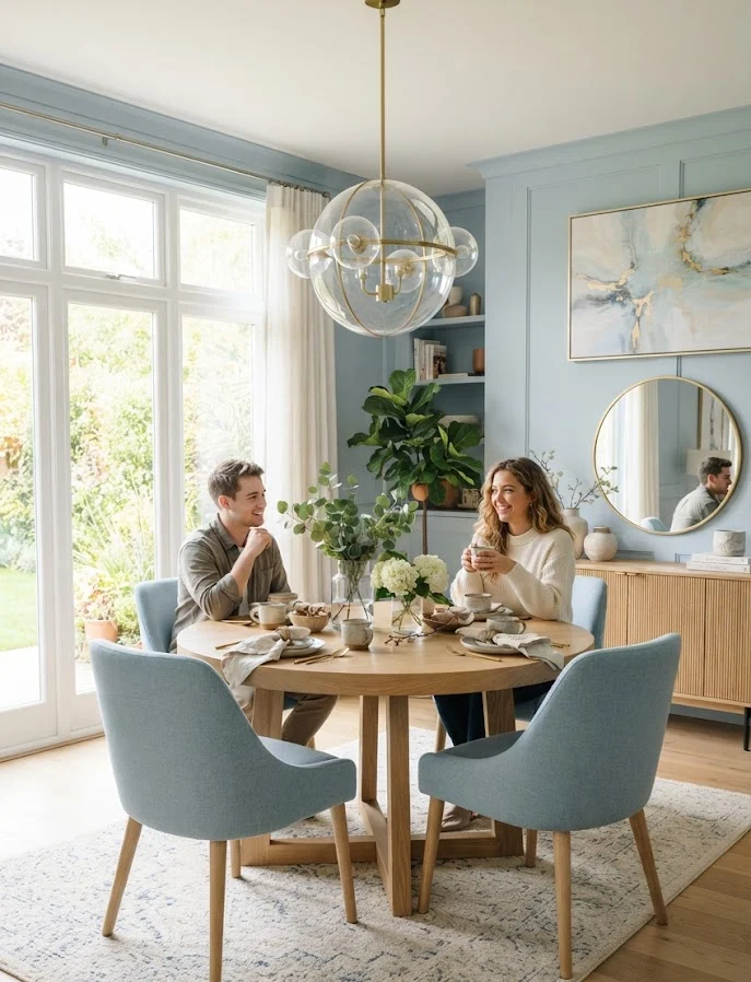 Soft Pastel Blue