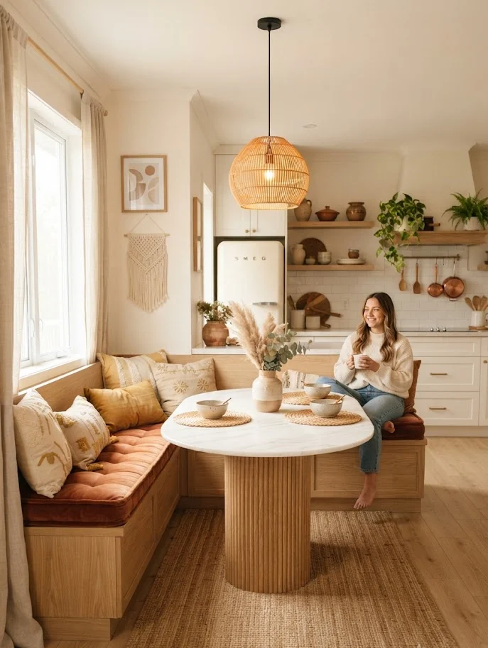 The Built-in Bench Corner Nook