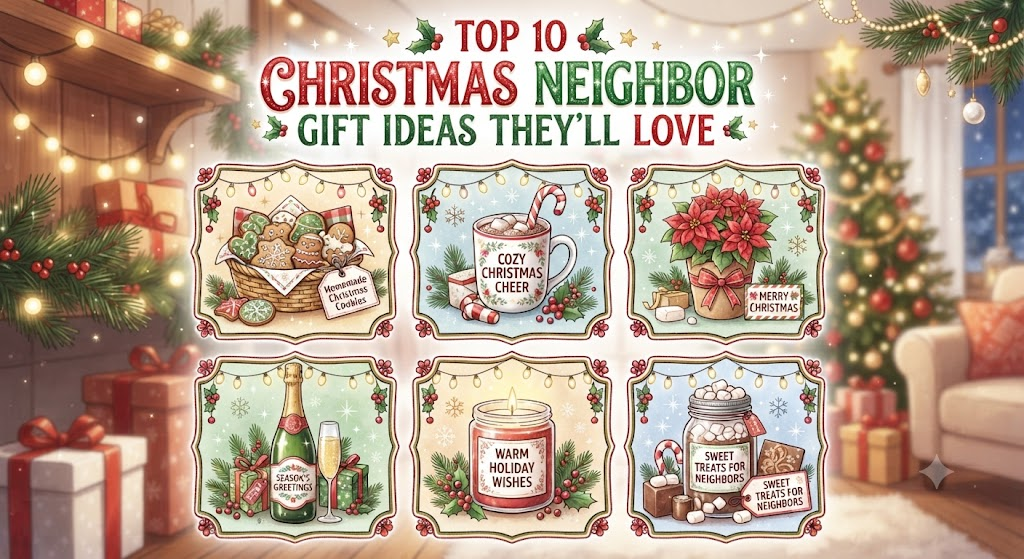 Top 10 Christmas Neighbor Gift Ideas They'll Love