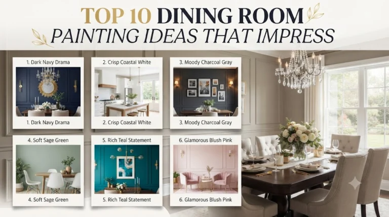 Top 10 Dining Room Painting Ideas That Impress