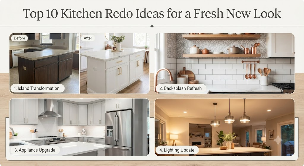 Top 10 Kitchen Redo Ideas for a Fresh New Look