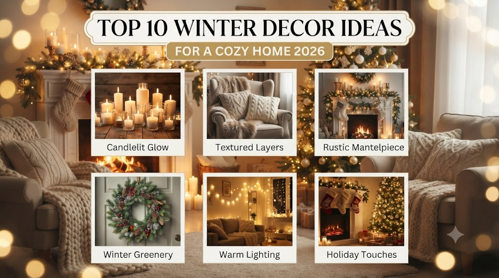 Top 10 Winter Decor Ideas for a Cozy Home 2026