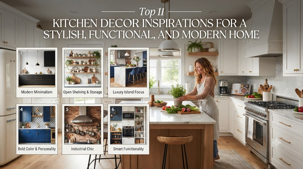 Top 11 Kitchen Decor Inspirations for a Stylish, Functional, and Modern Home 