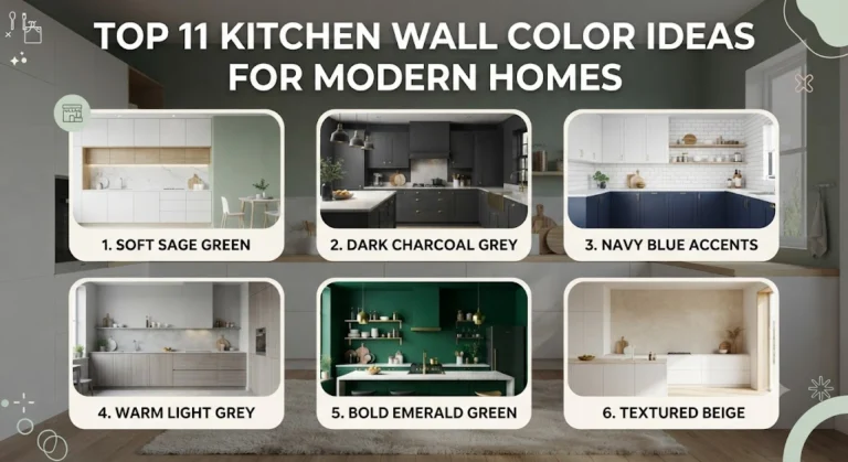 Top 11 Kitchen Wall Color Ideas for Modern Homes