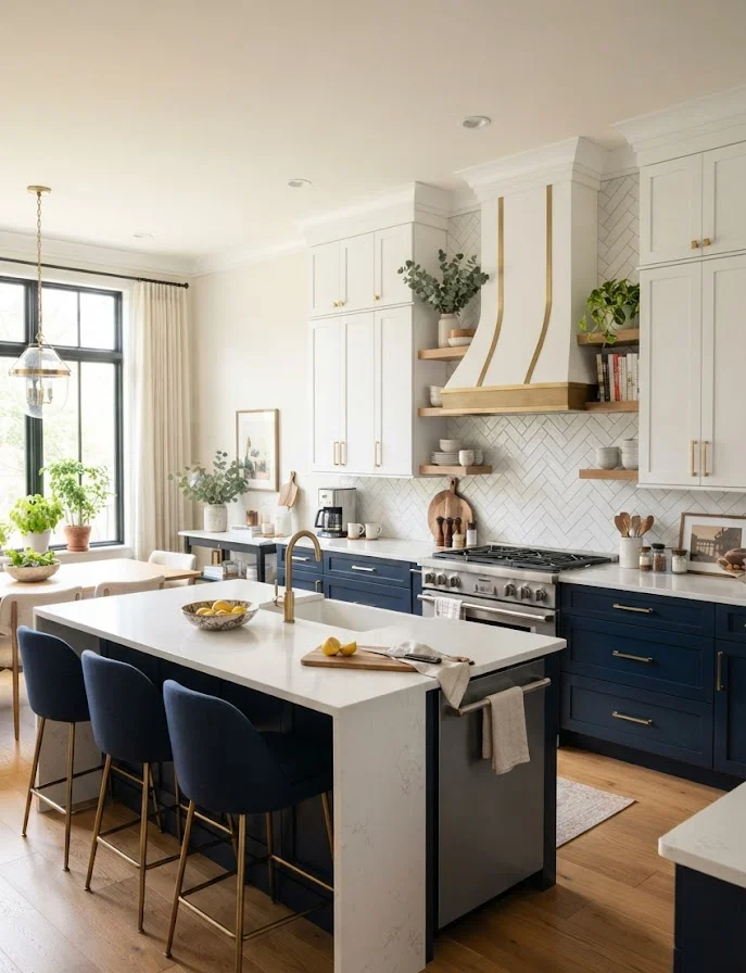Upgrade With Two-Tone Cabinets