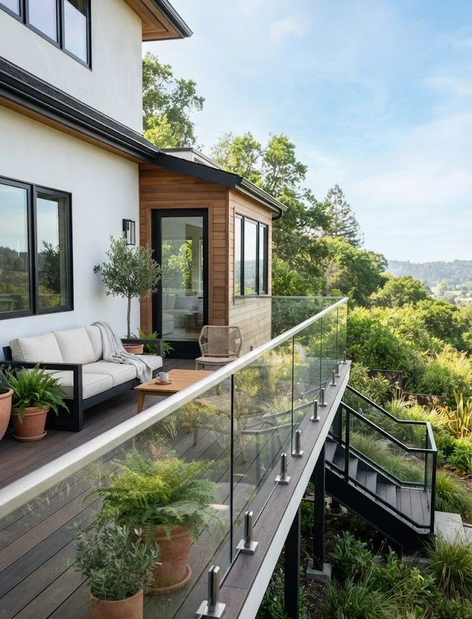 Upgrade to Modern Glass Railing Systems