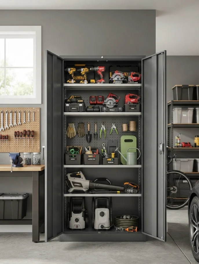 Vertical Tool Storage Cabinet