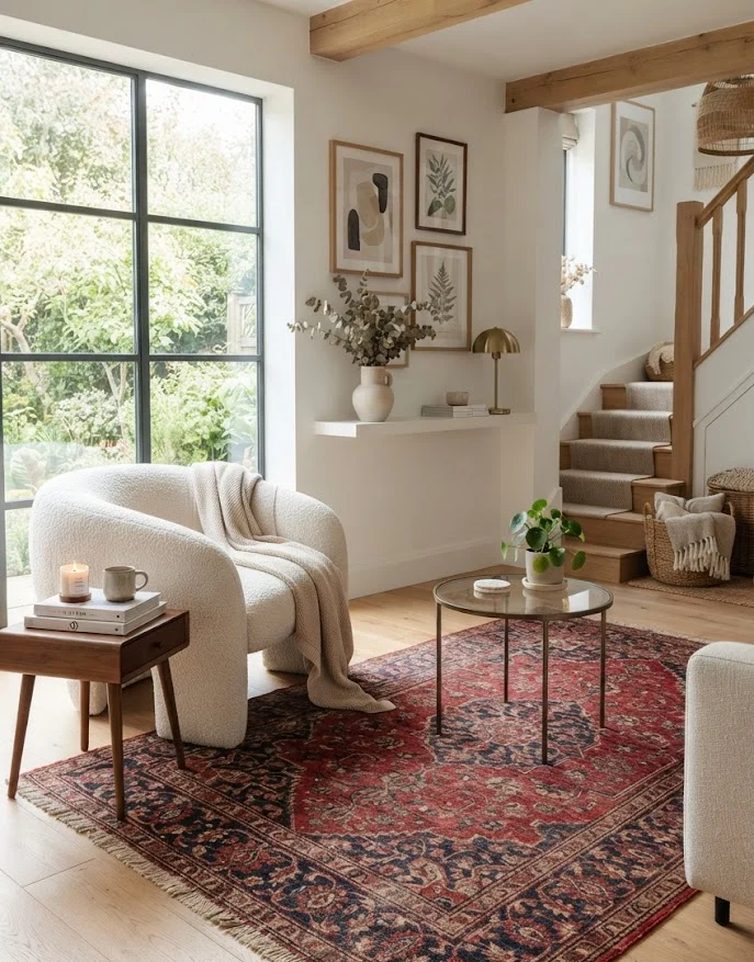 Vintage Persian Style Rug