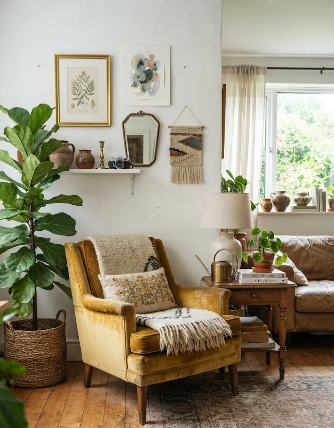 Vintage and Thrifted Décor for Unique Character