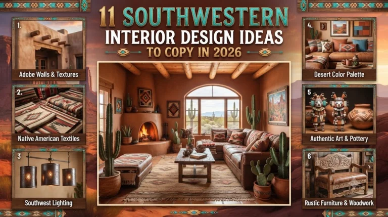 11 Southwestern Interior Design Ideas to Copy in 2026