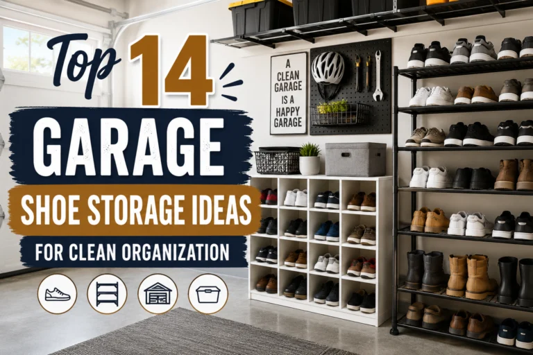Top 14 Garage Shoe Storage Ideas for Clean Organization