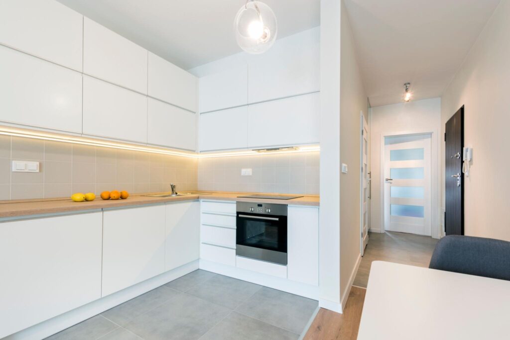 Timeless White Kitchen Walls