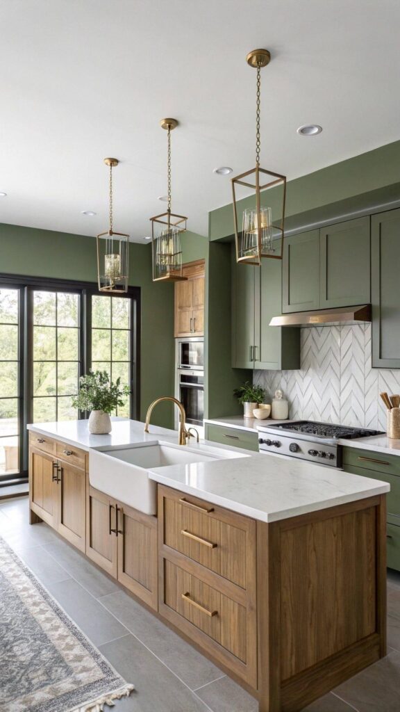 Olive Green for Earthy Depth