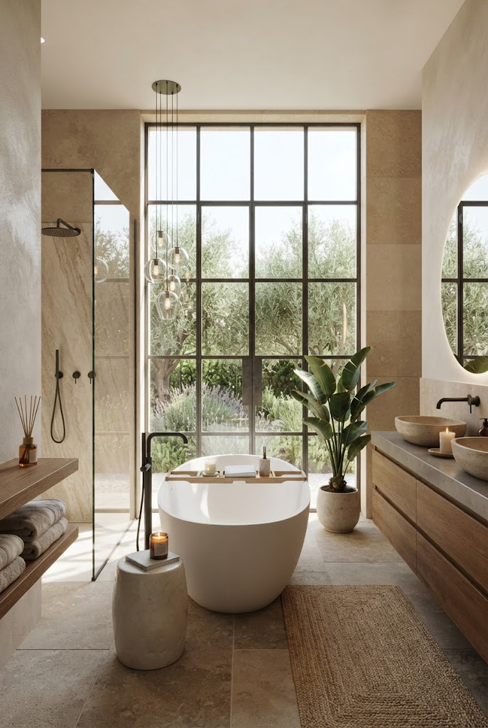 Create a Freestanding Bathtub Feature