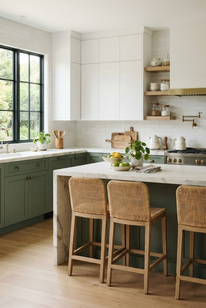 Two-Tone Kitchen Cabinets