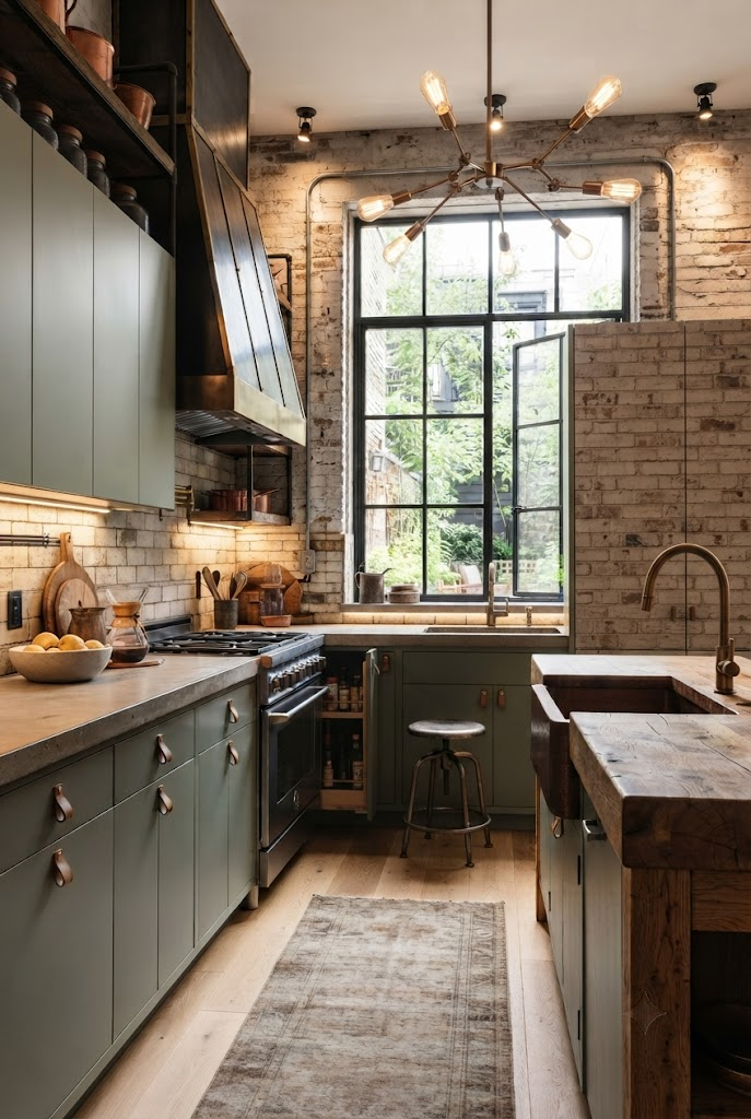 Industrial Style Kitchen