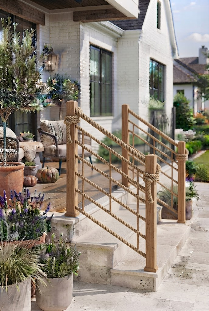 Rope Porch Railing