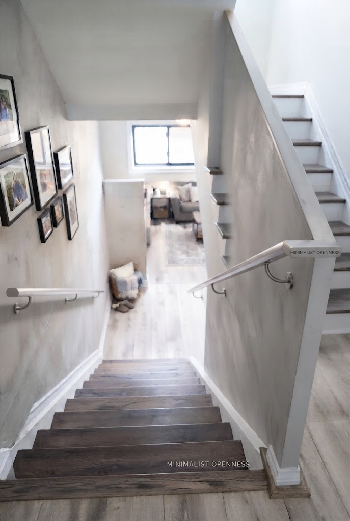 Space-Saving Wall-Mounted Handrail