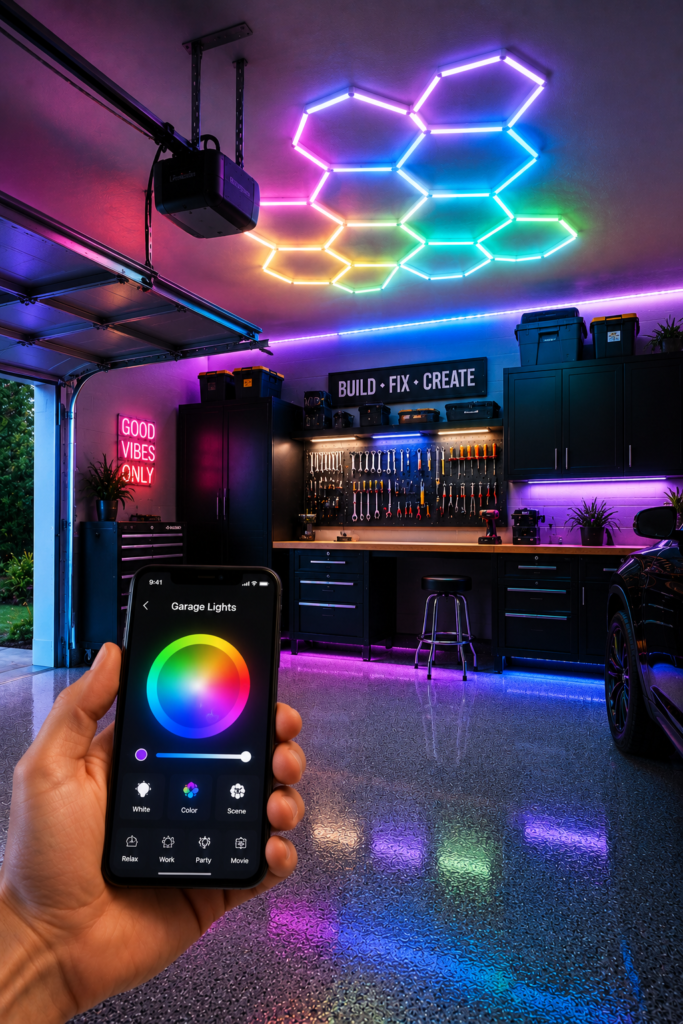 Color-Changing LED Lighting