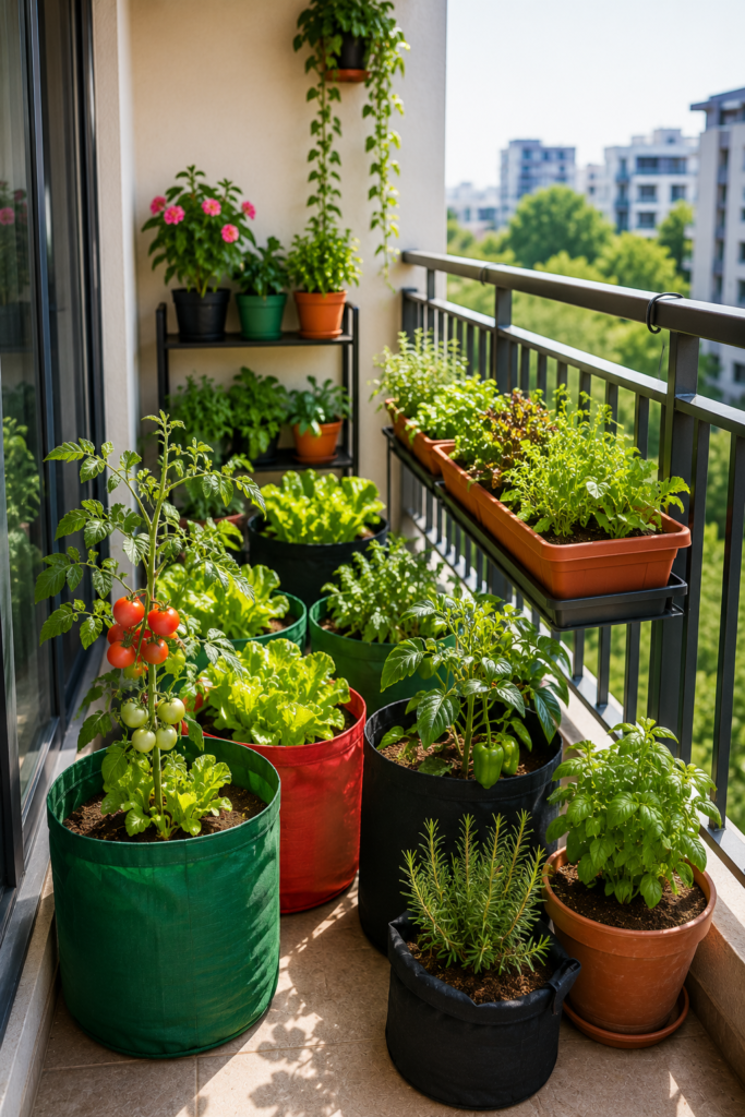 Use Containers and Grow Bags for Flexibility