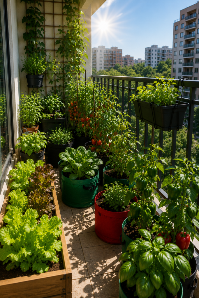 Plan Sunlight for Maximum Vegetable Production