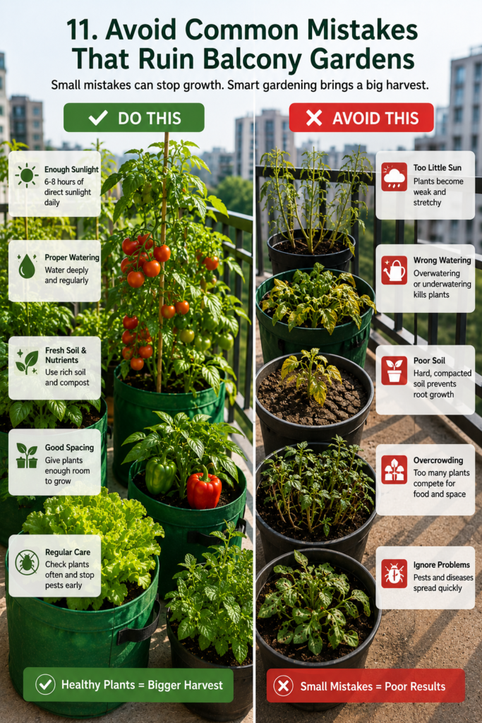 Avoid Common Balcony Gardening Mistakes