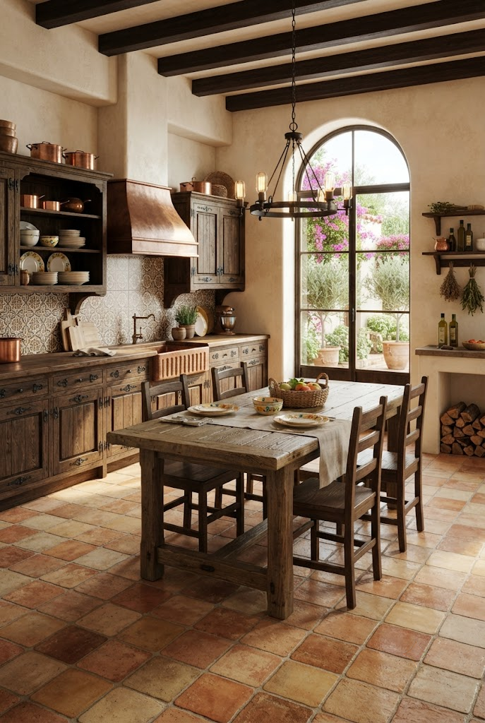 Install Beautiful Terracotta Flooring