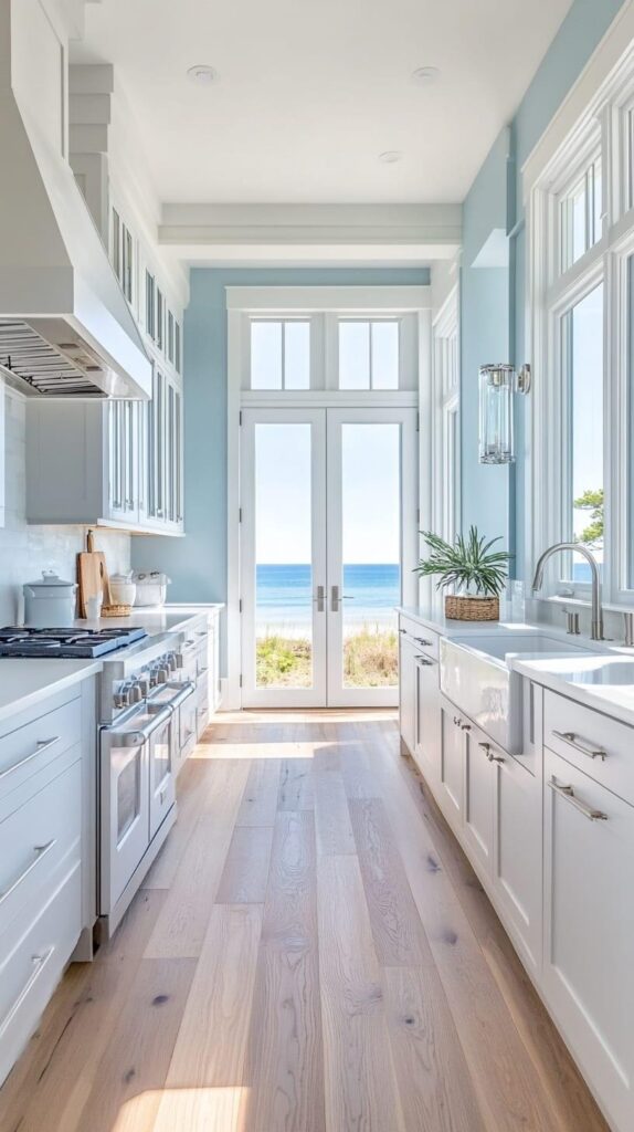 Light Blue for an Airy Atmosphere
