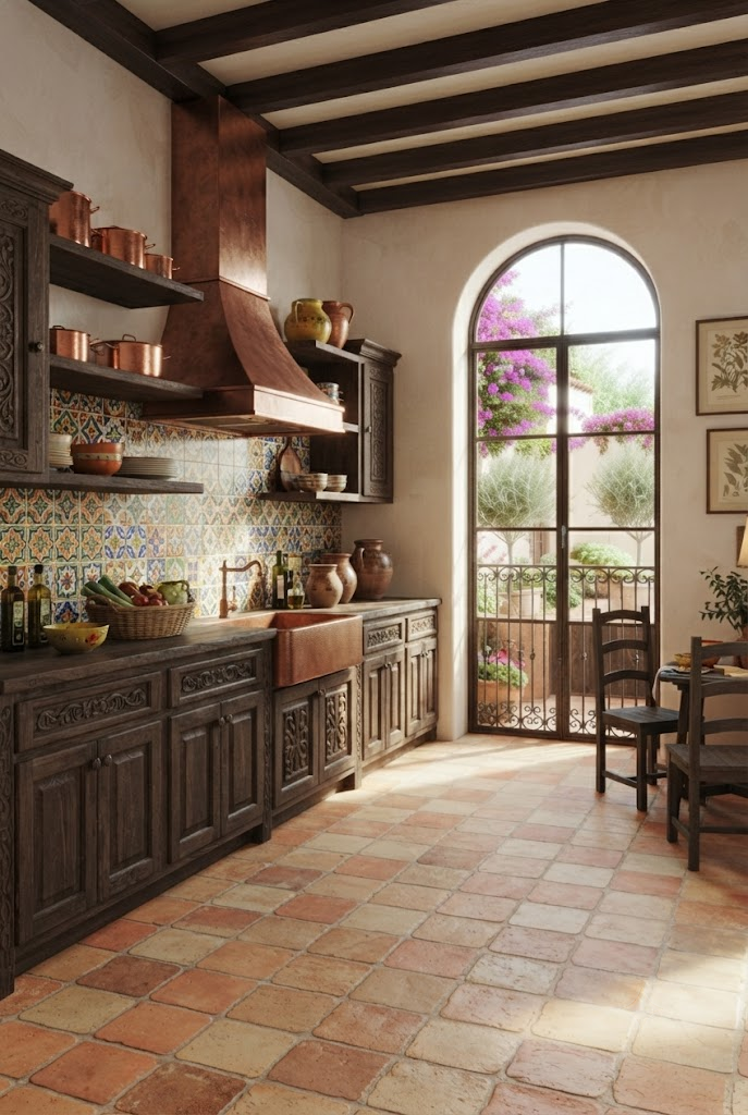 Decorate with Colorful Spanish Tiles