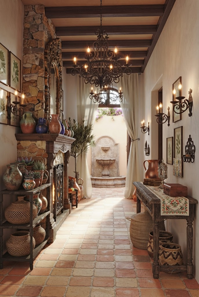 Finish with Vintage Spanish Accessories