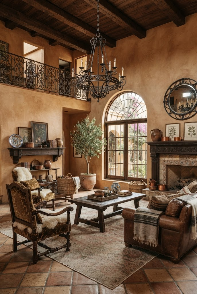 Decorate with Wrought Iron Accents
