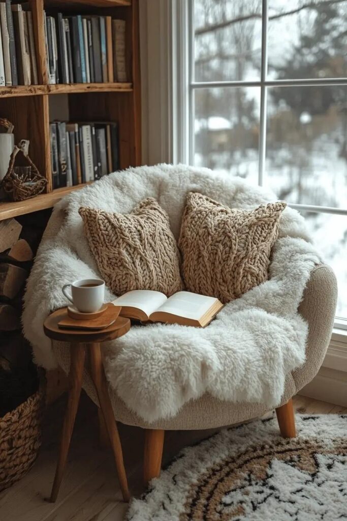 Add Cozy Winter Textures and Fabrics