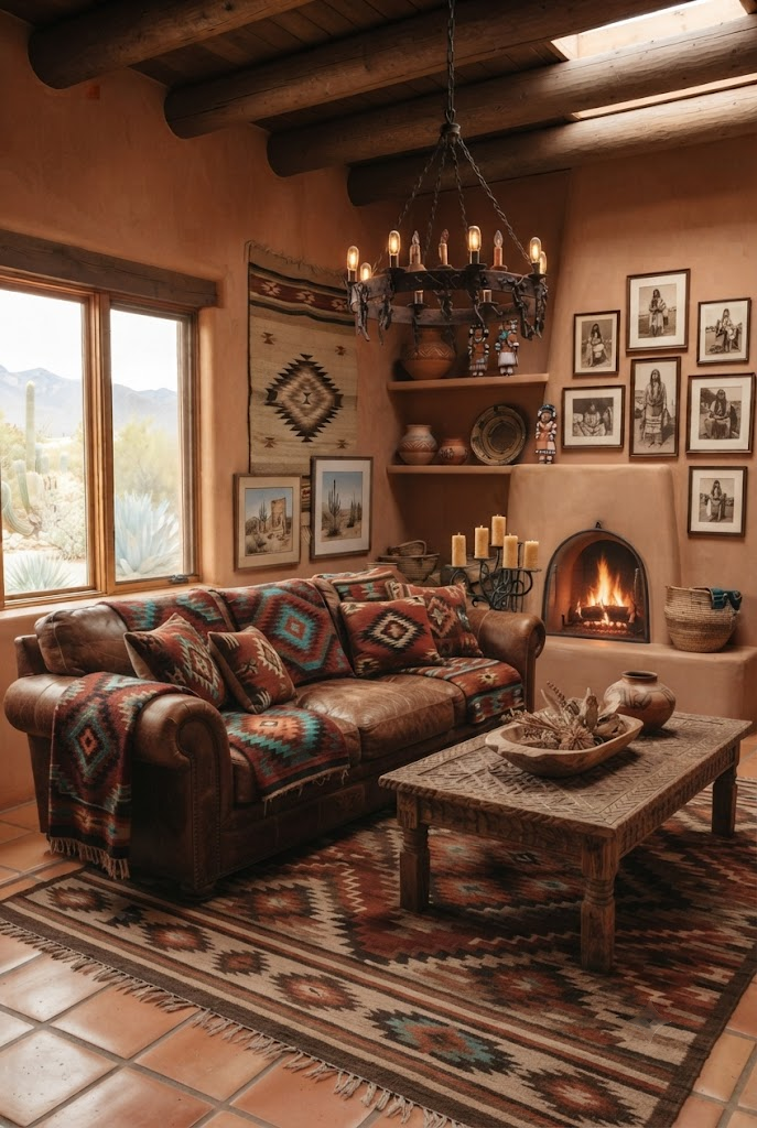 Add Southwestern Patterned Textile