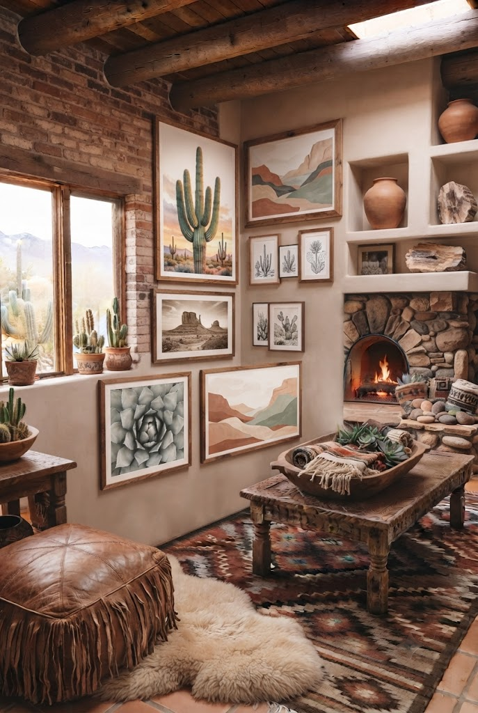 Create a Desert-Inspired Gallery Wall