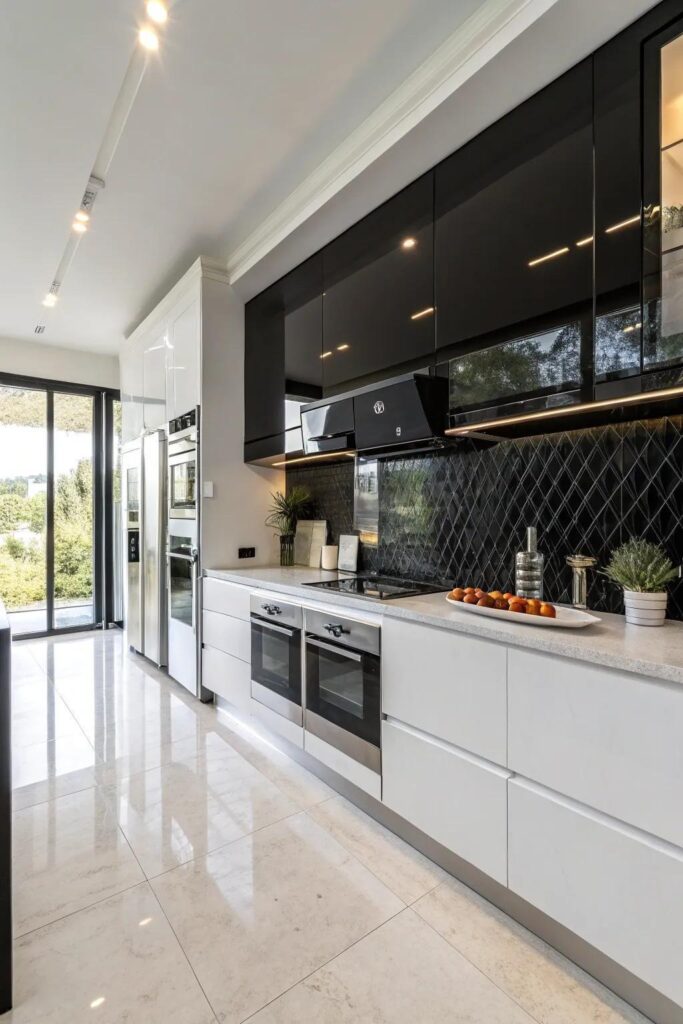 Matte Black for a Bold Contemporary Statement