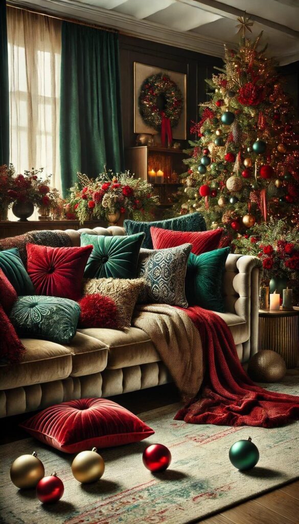 Maximalist Glam Christmas Decor